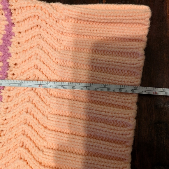 &merci Striped Knit Sleeveless Sweater L - Picture 10 of 14